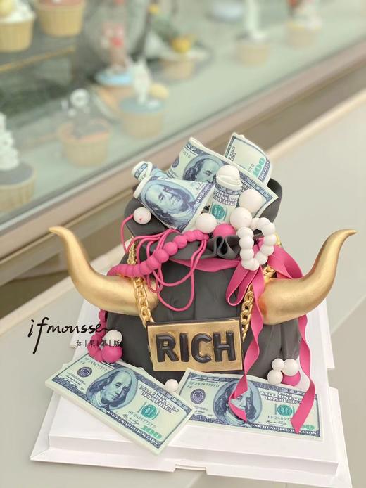 「翻糖定制」钱袋子 金牛座 暴富 商品图2