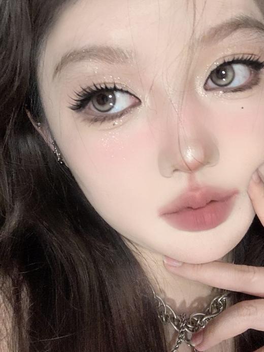 Onechu Beauty正品年抛 | 泪光奶栗美瞳 | 直径14.2着色13.4 | 韩国产 商品图7