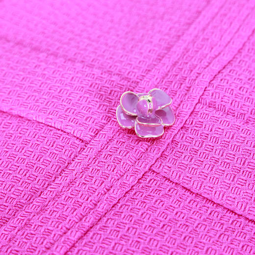 NF892斯尔丽瑟俪2023春夏新品小香风火龙果亮色活泼减龄OL气质连衣裙 商品图4