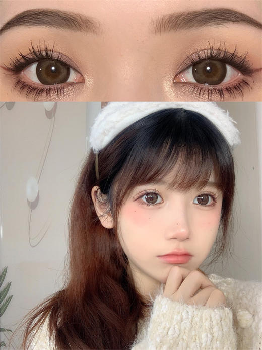 4youthcon正品年抛 | 巧乐兹棕美瞳 | 直径14.5着色13.9| 新国货 商品图5