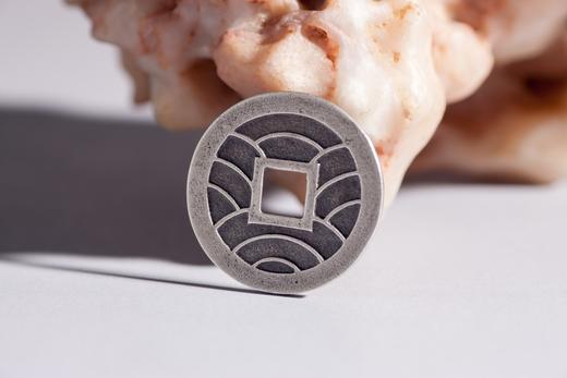 德泉坊 纯银手作   文久永宝（2.5厘米版）519 商品图7