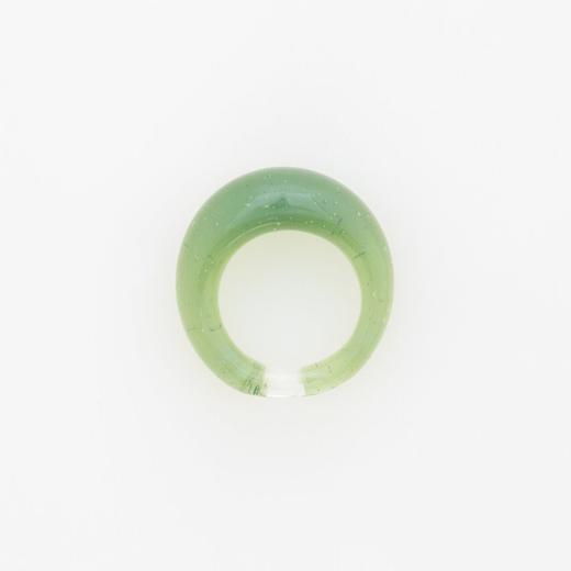 订购8周到｜Keane-Glass-海草绿 玻璃 戒指［美国设计师] 商品图0
