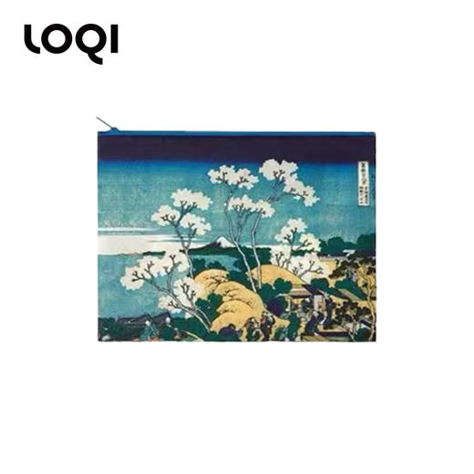 德国LOQI时尚艺术环保收纳袋 ZP.MU.VE文具数码配件收纳整理套包洗漱化妆防泼水潮流 博物馆耳环女 商品图2