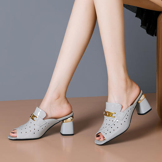 夏季新款，镂空透气拖鞋KMQ-1100 商品图2