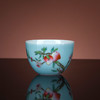 天青粉彩福寿双全10头茶具 商品缩略图2