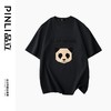 PINLI品立春季新款男士熊猫植绒纯棉圆领短袖T恤BG231111015 商品缩略图7