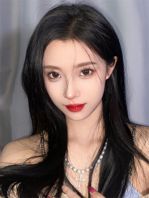 正品年抛| Focusmoon系列杏奶棱镜美瞳 |直径14.5着色13.9 韩国产 商品图0