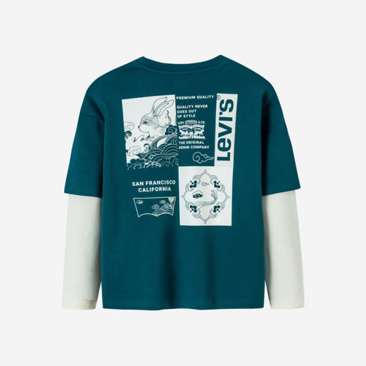 LEVIS 春 大童小童 长袖T恤 LVB-FF-H405 商品图1