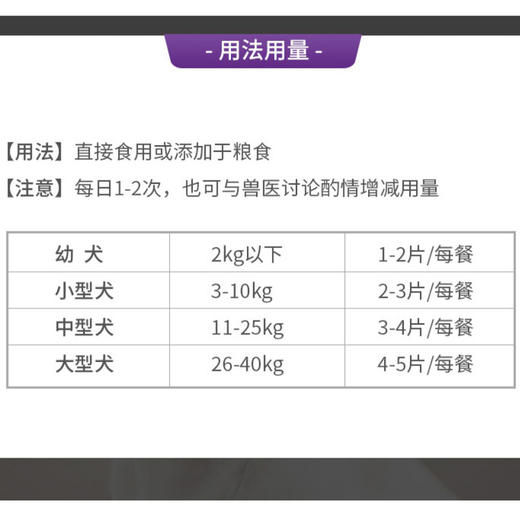 谷登宠物狗狗高钙片幼犬泰迪金毛健骨补钙营养 商品图2