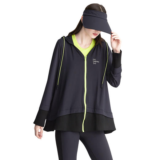 预售 | HOII/后益 Mr.HoseaHo 时尚V领造型连帽防晒外套 [D类] 商品图0