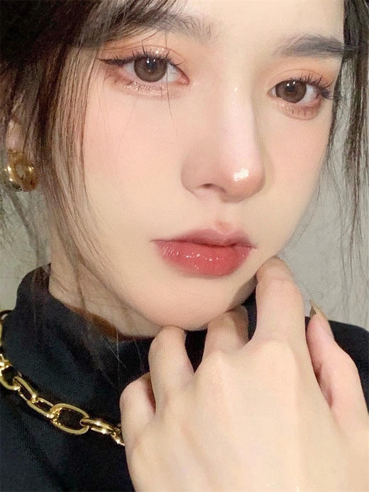 正品年抛  Leenscolor系列糖栗子美瞳  直径14.2着色13.8 韩国产 商品图3