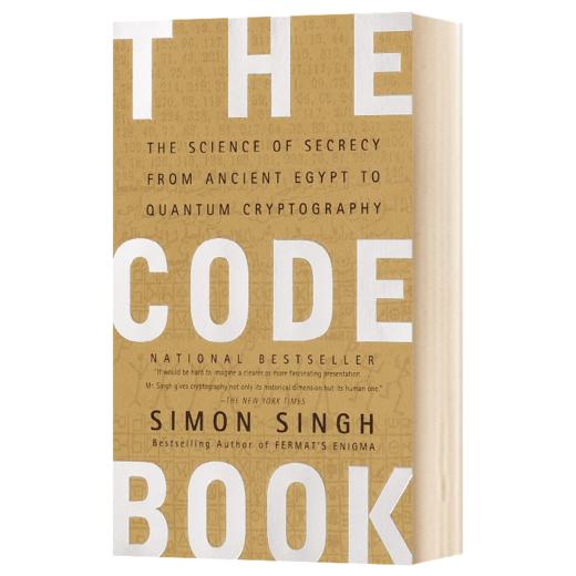码书 编码与解码的战争 英文原版 The Code Book 人类智力的另类较量  密码故事 密码书 英文版 进口英语书籍 商品图1
