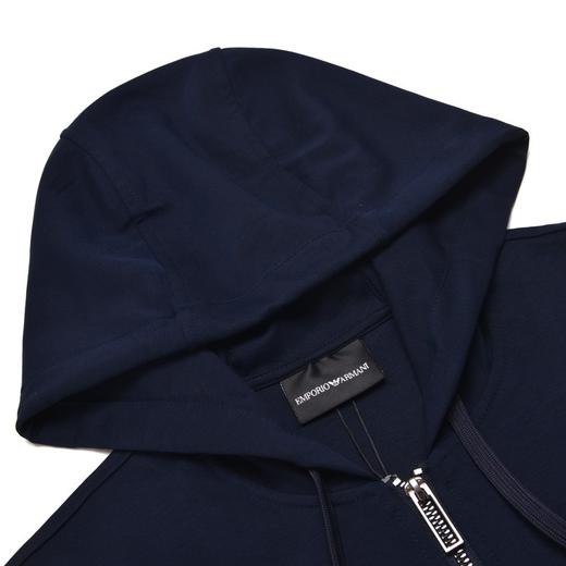 阿玛尼  EMPORIO ARMANI 男女通款 时尚百搭纯色休闲运动衫外套 97733 商品图4