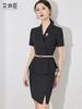 黑色西装套装女2023夏季气质工装酒店经理职业装售楼部正装工作服 商品缩略图0
