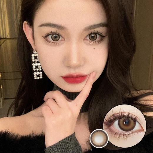 正品年抛  Oceangirl系列香草饼美瞳 直径14.5着色13.9  韩国产 商品图0