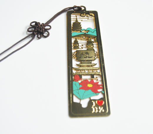 杭州纪念金书签Ⅰ-杭 商品图2