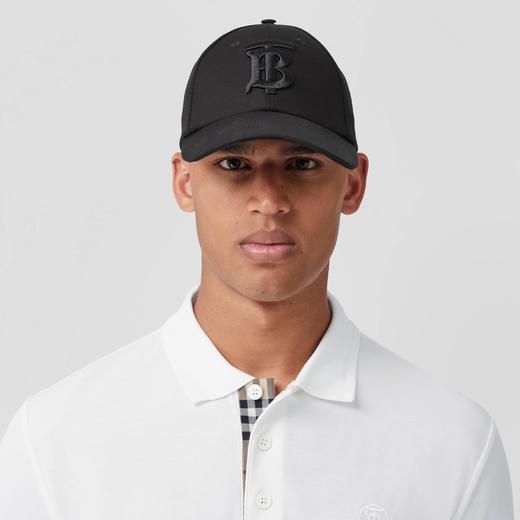 Burberry 博柏利 男士专属标识装饰珠地网眼布棉质刺绣TB logo Polo 衫 偏大一码 商品图9
