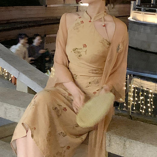 裁缝学苑AX51中式复古改良旗袍连衣裙纸样女装收腰裙子罩衫服装图 商品图2