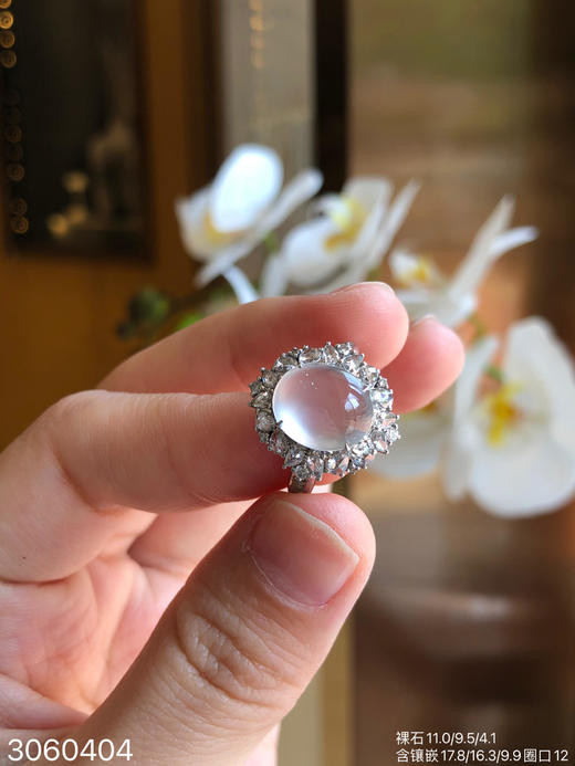 3060404，玻璃蛋面戒指。具体价格微信咨询 商品图6