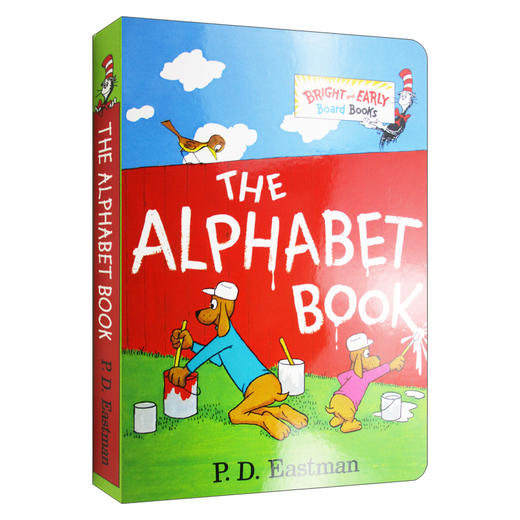 英文原版 The Alphabet Book 苏斯博士 字母表 启蒙儿童学习英语图画书 英文版 商品图0
