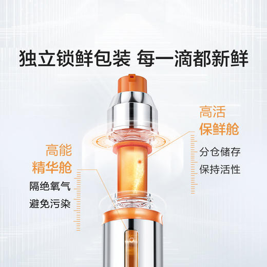 珀莱雅双抗舒缓弹润透亮青春vc精华液30ml 抗氧提亮早C晚A 商品图4