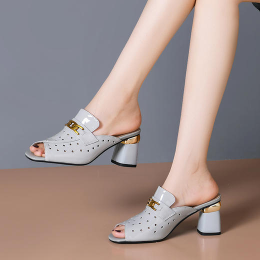 夏季新款，镂空透气拖鞋KMQ-1100 商品图3