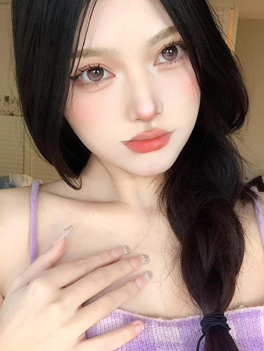 Carecon正品年抛 | 魔法紫黑美瞳 | 直径14.5着色13.8 | 韩国产 商品图0