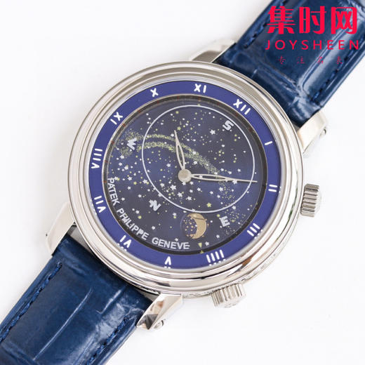 V3升级版 PP百达翡丽星空5102天月款日内瓦苍穹系列 男士机械腕表 商品图2