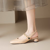 舒适百搭，纯色平头后空凉鞋NJMK-K575 商品缩略图9