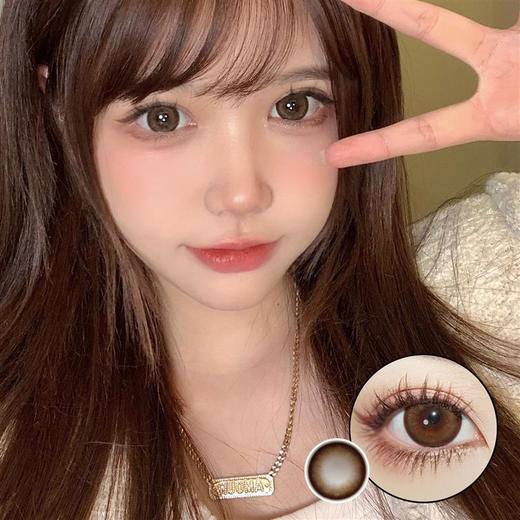 正品年抛 I Doriscon系列冰点朗姆美瞳 I 直径14.5着色14.3 I韩国 商品图0