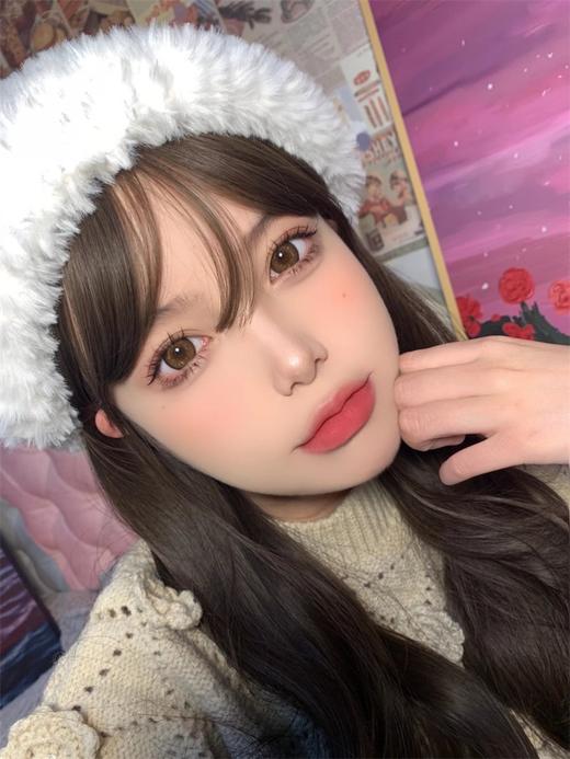 大直径年抛 Agenscolor系列星光闪闪棕美瞳 直径14.5着色14.4韩产 商品图5