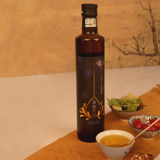 有机亚麻籽油500ml支持自提 商品图0