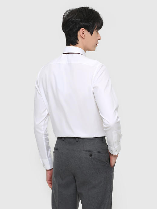 callisto白色全棉意式领衬衫  SRSTL001C 商品图2