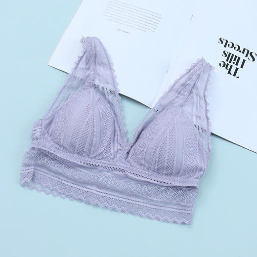 TG-TG02S172真丝美背文胸 薄款无钢圈桑蚕丝内衣打底吊带抹胸透气柔软 商品图5