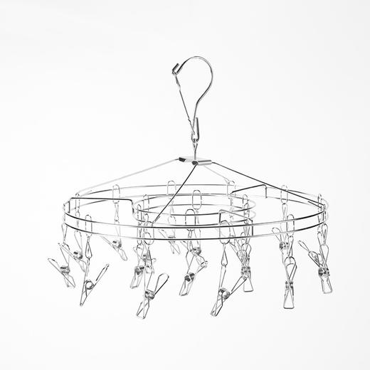 不锈钢晾衣夹18夹 商品图0