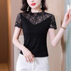 夏季新款，时尚蕾丝小衫套头洋气打底T恤上衣KQL-654T9530 商品缩略图6