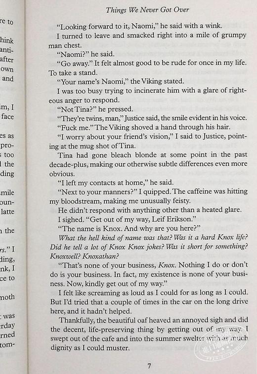 【中商原版】我们从未忘记的事情 英文原版 Things we never got over lucy score tiktok读者推 商品图7