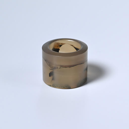 清代影子玛瑙“千里江山”扳指儿 商品图2