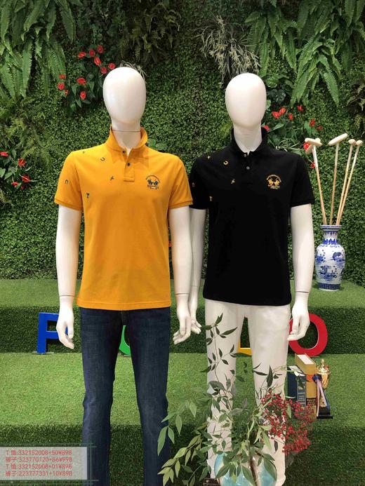 男反领短T2008 商品图0