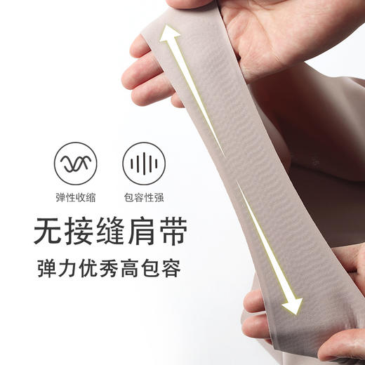 【胸罩无痕内衣女夏季薄款】小胸聚拢无钢圈运动美背女士大胸显小文胸 商品图1