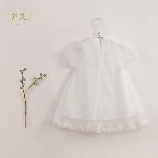 【马克珍妮 芦芙】新款夏装 中国风刺绣网纱连衣裙230725 商品图2