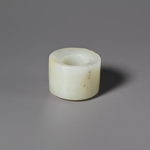清代和田白玉扳指儿 商品图4