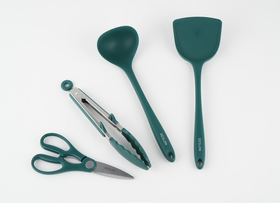 【团购展示】DESLON沁缘硅胶厨具四件套DFS-TZ820-4A