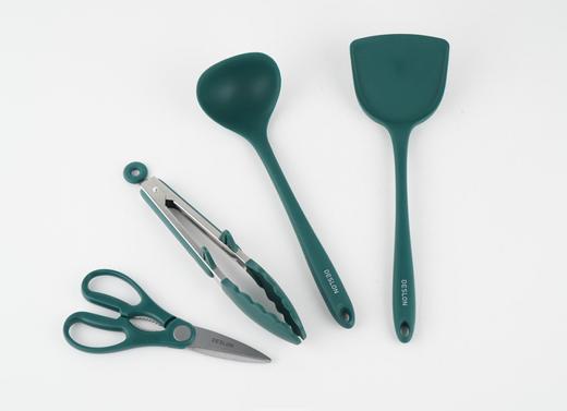 【团购展示】DESLON沁缘硅胶厨具四件套DFS-TZ820-4A 商品图0