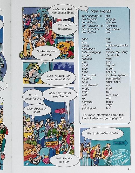 【中商原版】德语如此简单 少儿语言学习 Easy German 德文原版 Nicole Irving 德英双语 单词 词汇 商品图5