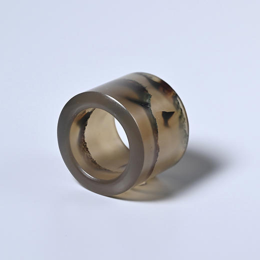 清代影子玛瑙“千里江山”扳指儿 商品图6