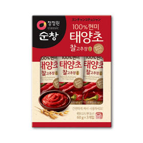 清净园 辣椒酱60g*3T 