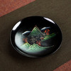 泰山大漆/青绿山水杯托 【图案随机发】 怀旧复古大漆杯托手绘青山绿水杯垫壶承底托 商品缩略图6