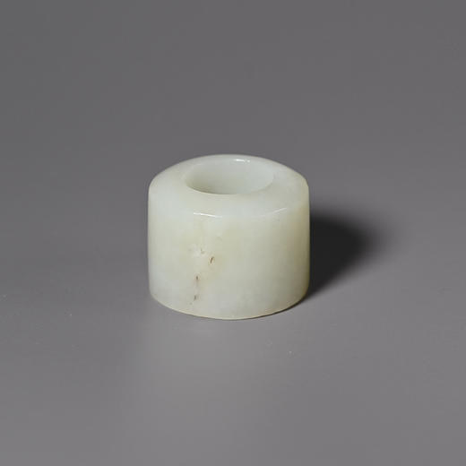 清代和田白玉扳指儿 商品图1