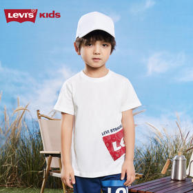 Levi's儿童童装短袖T恤LV2322149GS-002